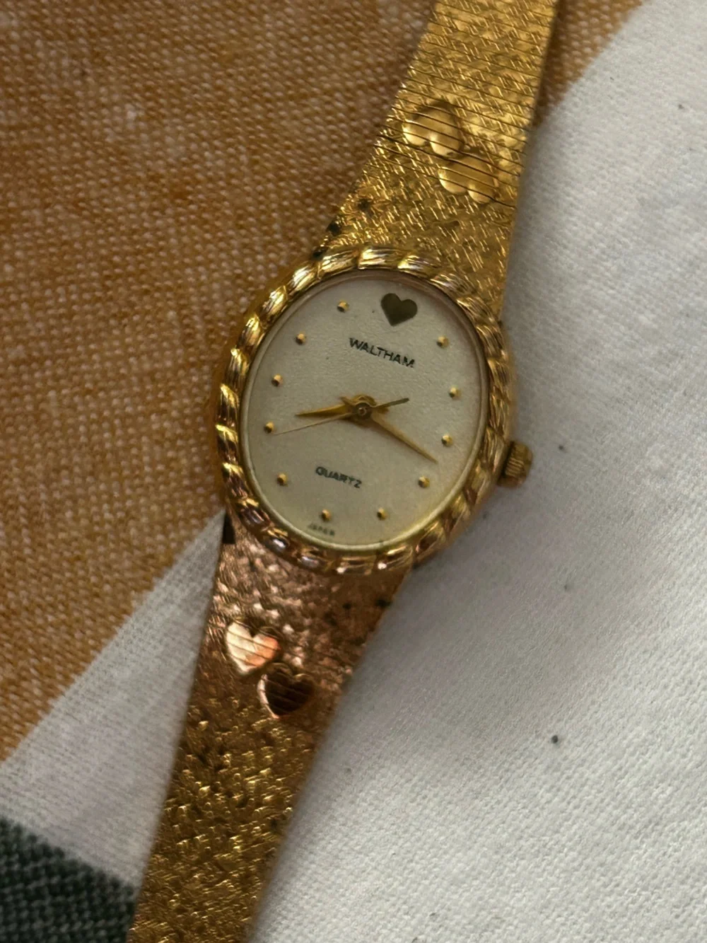 Vintage Gold plated Waltham watch